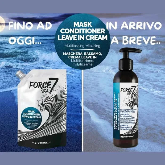 Bio Gentleaf Force 7 Sea Mask Spülung Leave-in Creme 200ml (Flasche)