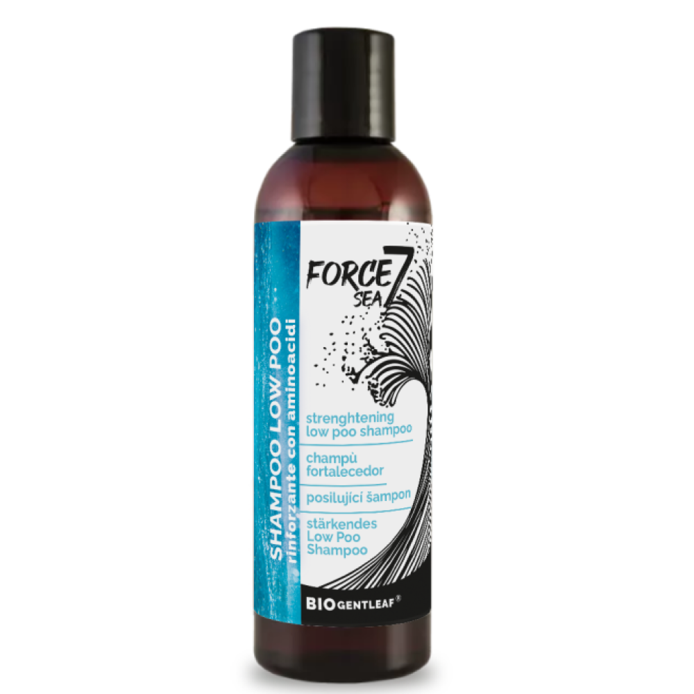 Bio Gentleaf Force 7 Meeresstärkendes Low Poo Shampoo 200ml (Flasche)