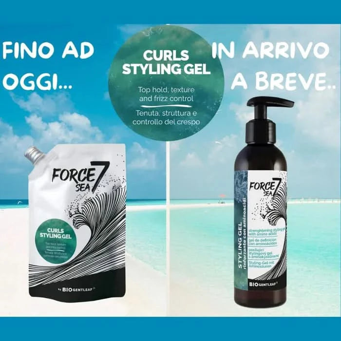 Bio Gentleaf Force 7 Meeresstärkendes Styling Gel 200ml
