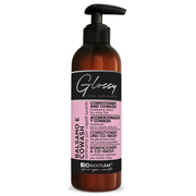 Bio Gentleaf Glanz-Laminierungs-Spülung und Co-Wash für glänzendes Haar 200ml