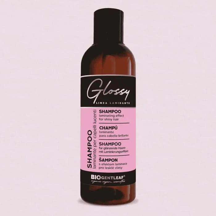 Bio Gentleaf Glänzendes laminierendes sulfatfreies Shampoo für glänzendes Haar 200 ml