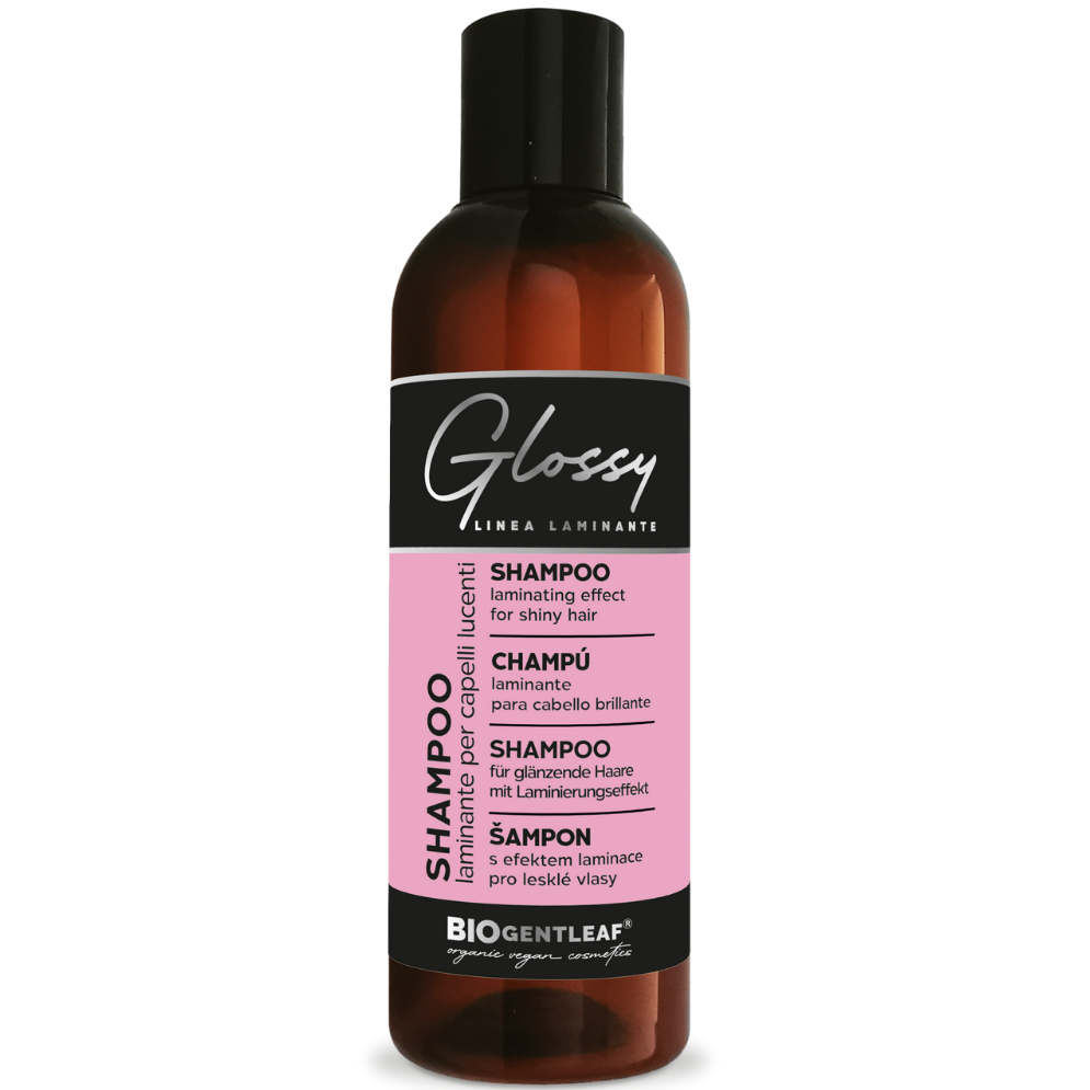 Bio Gentleaf Glänzendes laminierendes sulfatfreies Shampoo für glänzendes Haar 200 ml