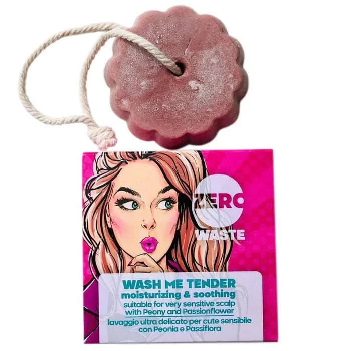 Bio Gentleaf Wash Me Tender Feuchtigkeitsspendendes & Beruhigendes Shampoo Bar 60g