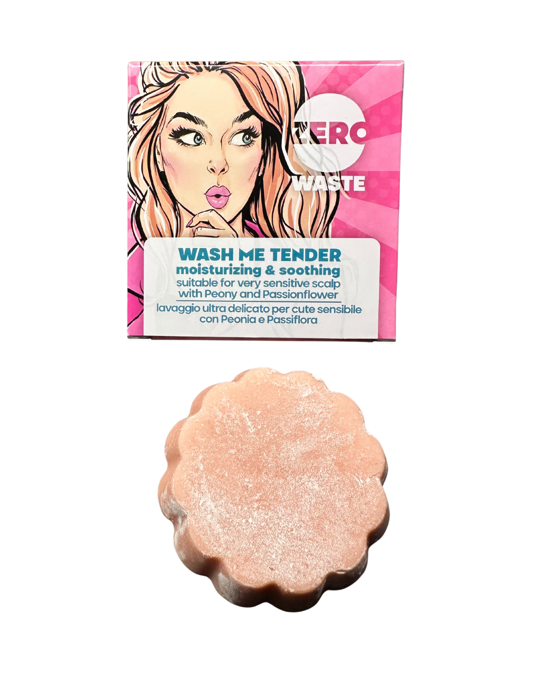 Bio Gentleaf Wash Me Tender Feuchtigkeitsspendendes & Beruhigendes Shampoo Bar 60g