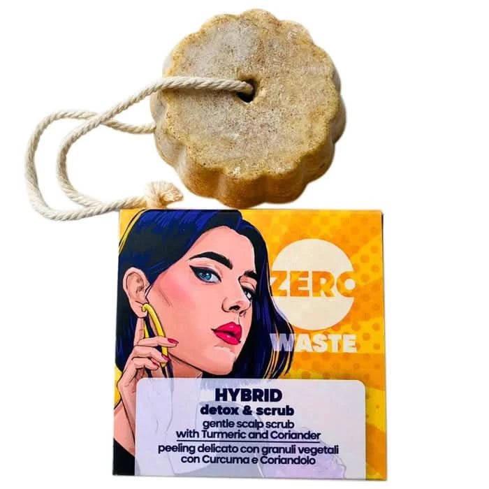 Bio Gentleaf Zero Wasted Hybrid Detox & Scrub Shampoo Bar 60gr-Detox Shampoo-Aladin Beauty