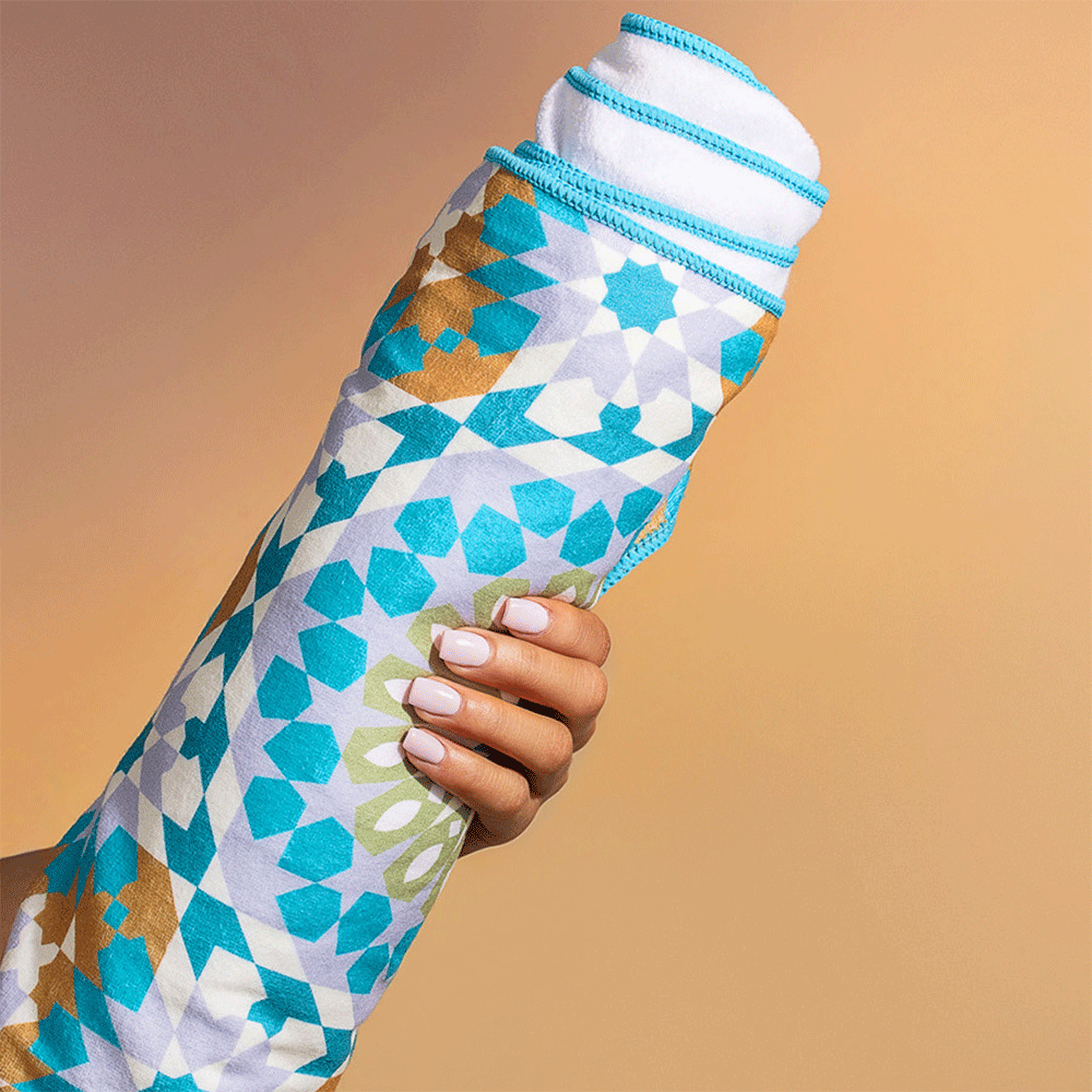 Bounce Curl Micro-fiber Beach Towel - Limited Edition-Beach Towel-Aladin Beauty