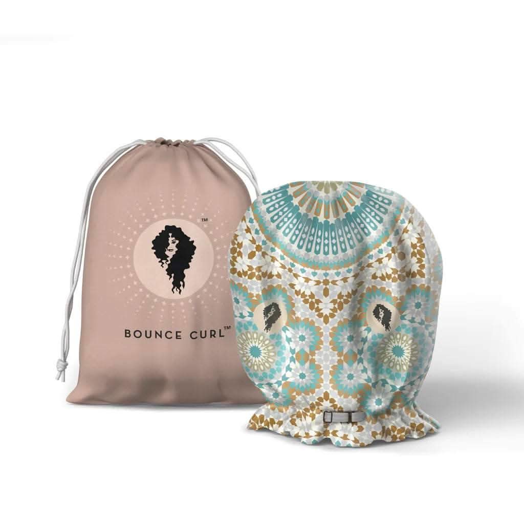 Bounce Curl Reversible Satin Hair Bonnet-Bonnet-Aladin Beauty