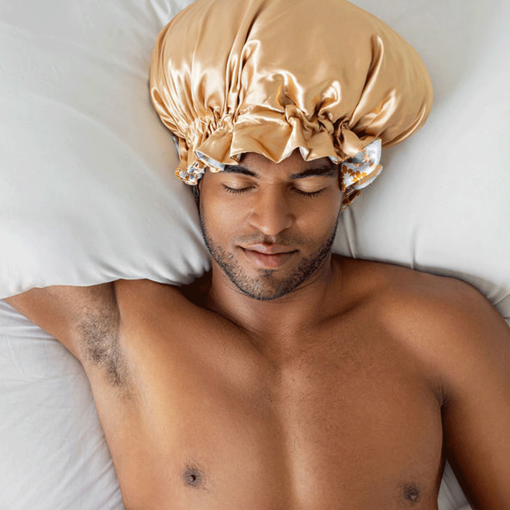 Bounce Curl Reversible Satin Hair Bonnet-Bonnet-Aladin Beauty