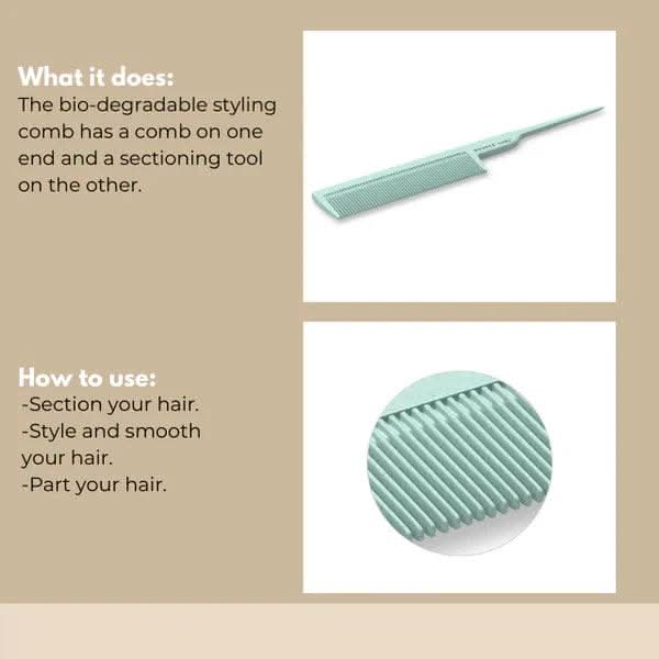 Bounce Curl Styling Comb (Teal)-Styling Comb-Aladin Beauty