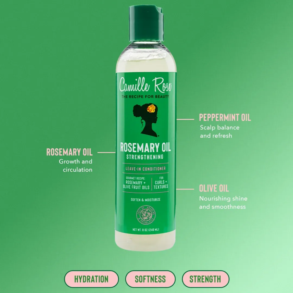 Camille Rose Rosmarinöl stärkender Leave-In Conditioner 236ml