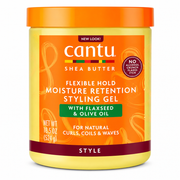 Cantu Maximum Hold Moisture Retention Leinsamen- & Olivenöl Styling Gel 524g