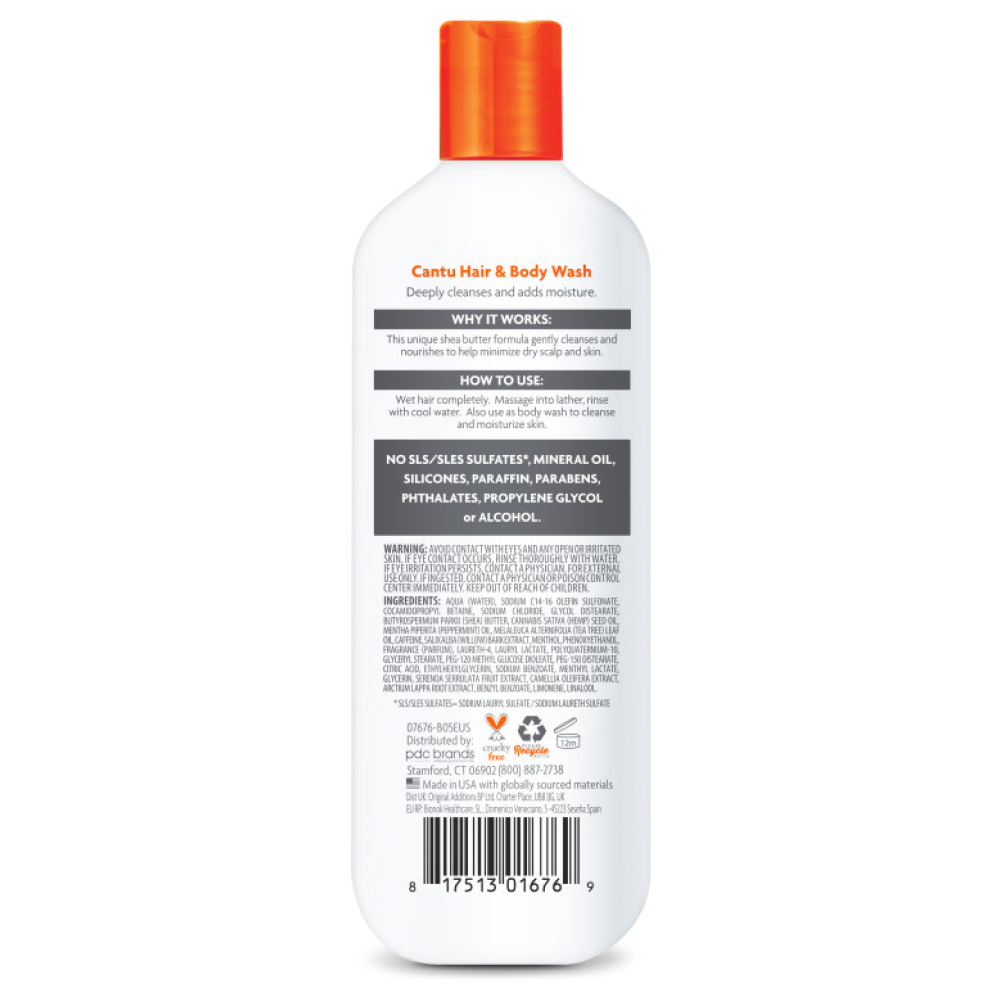 Cantu Men's 3-in-1 Shampoo Spülung 400ml