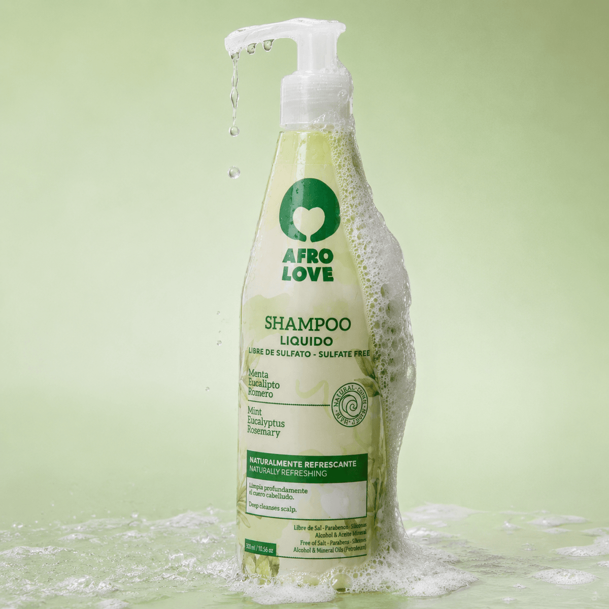 Afro Love Shampoo flüssig