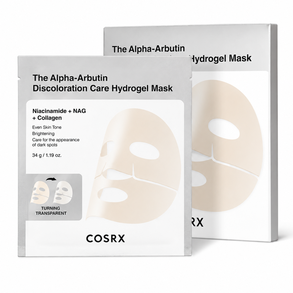 Cosrx Arbutin Discoloration Hydrogel Maske | 3er-Pack