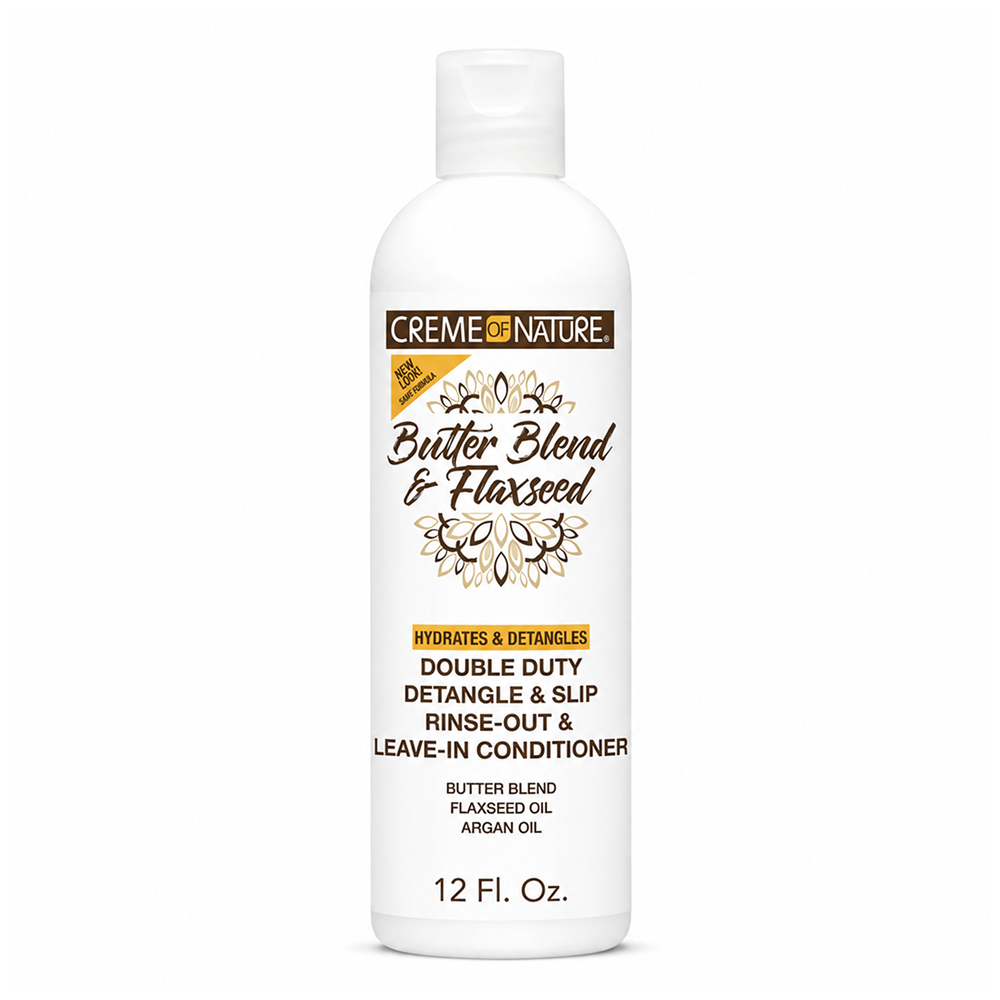 Creme of Nature Butter Blend & Flaxseed Leave-in Conditioner 355 ml