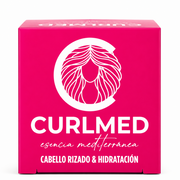 CurlMed festes Shampoo für lockiges Haar und Feuchtigkeitspflege 80g