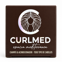CurlMed Festes Shampoo + Spülung für alle Haartypen 70g