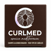 CurlMed Festes Shampoo + Spülung für alle Haartypen 70g