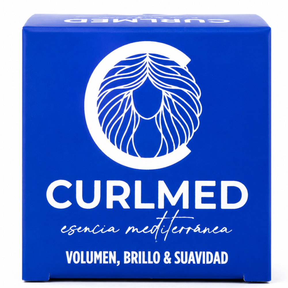 CurlMed festes Shampoo für Volumen, Glanz und Geschmeidigkeit