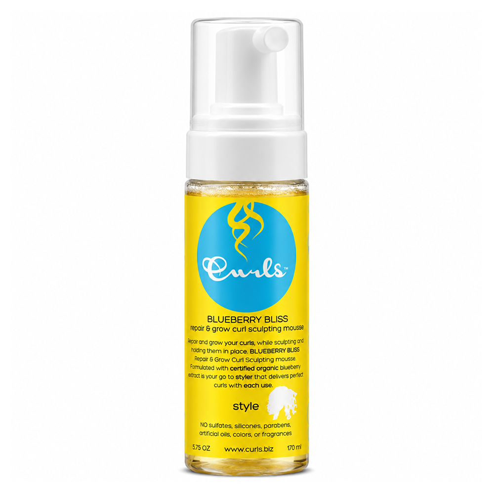 Curls Blueberry Bliss Repair and Grow Curls Sculpting Mousse 170ml