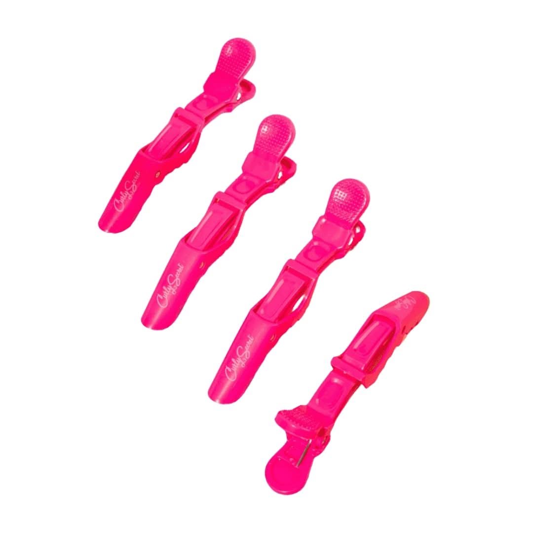 Curly Secret Alligator-Haarspangen