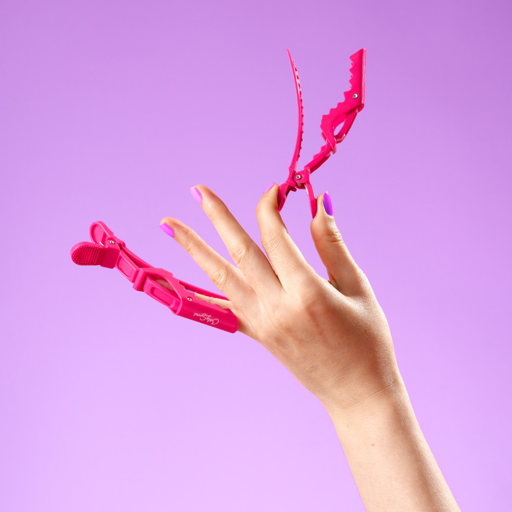 Curly Secret Alligator-Haarspangen