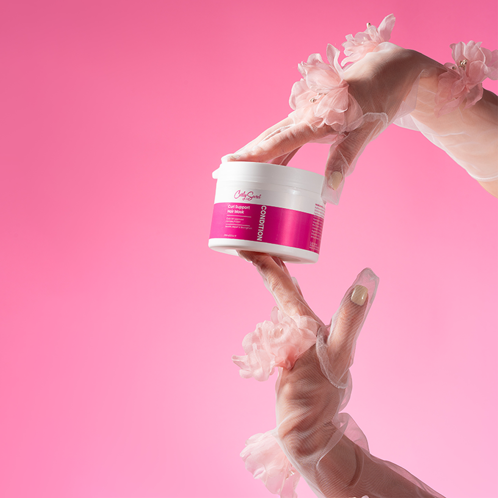 Curly Secret Lockenunterstützende Haarmaske