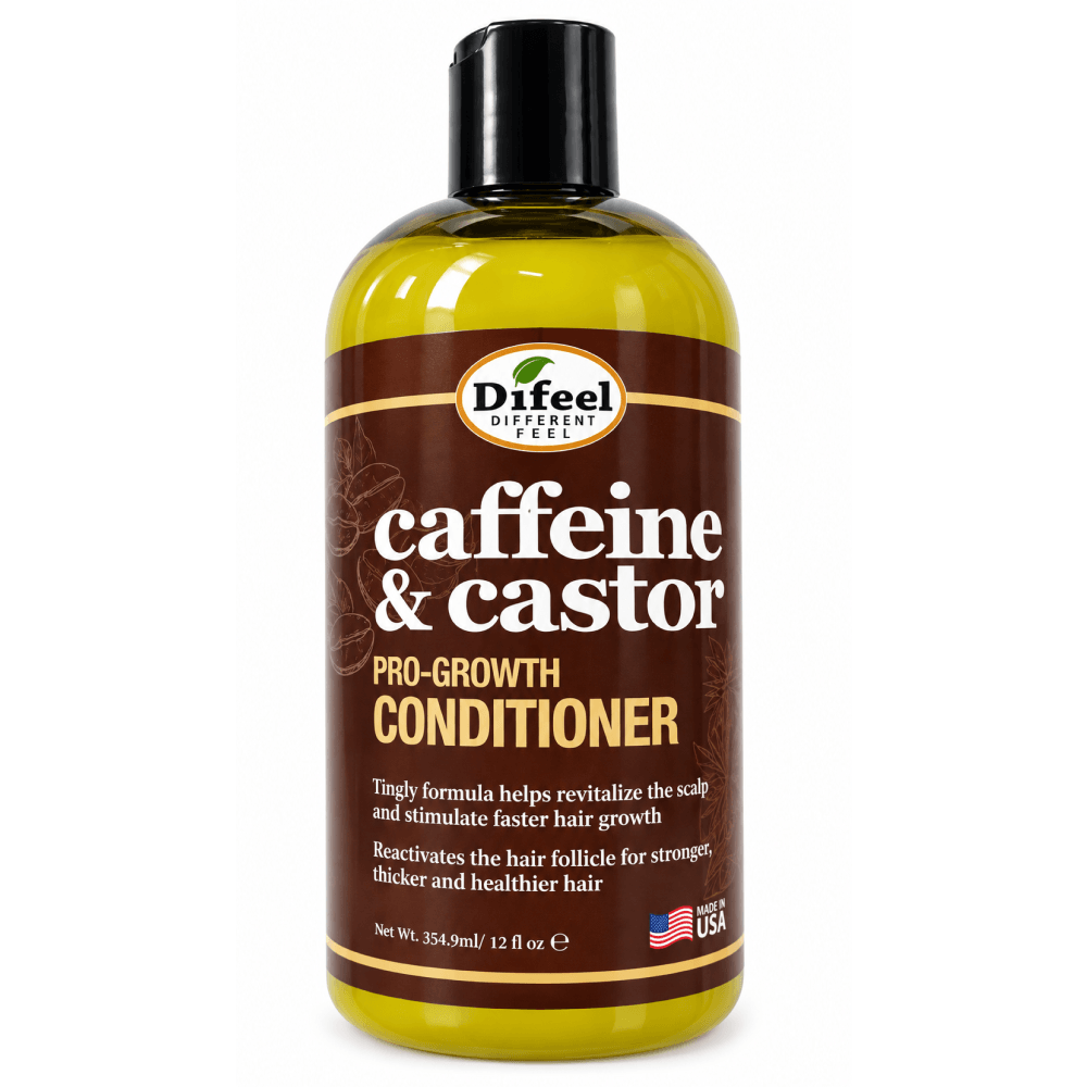 Difeel Koffein und Rizinusöl Haarwuchs Conditioner 355 ml