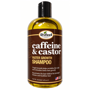 Difeel Koffein und Rizinusöl Shampoo für schnelleres Haarwachstum 355ml