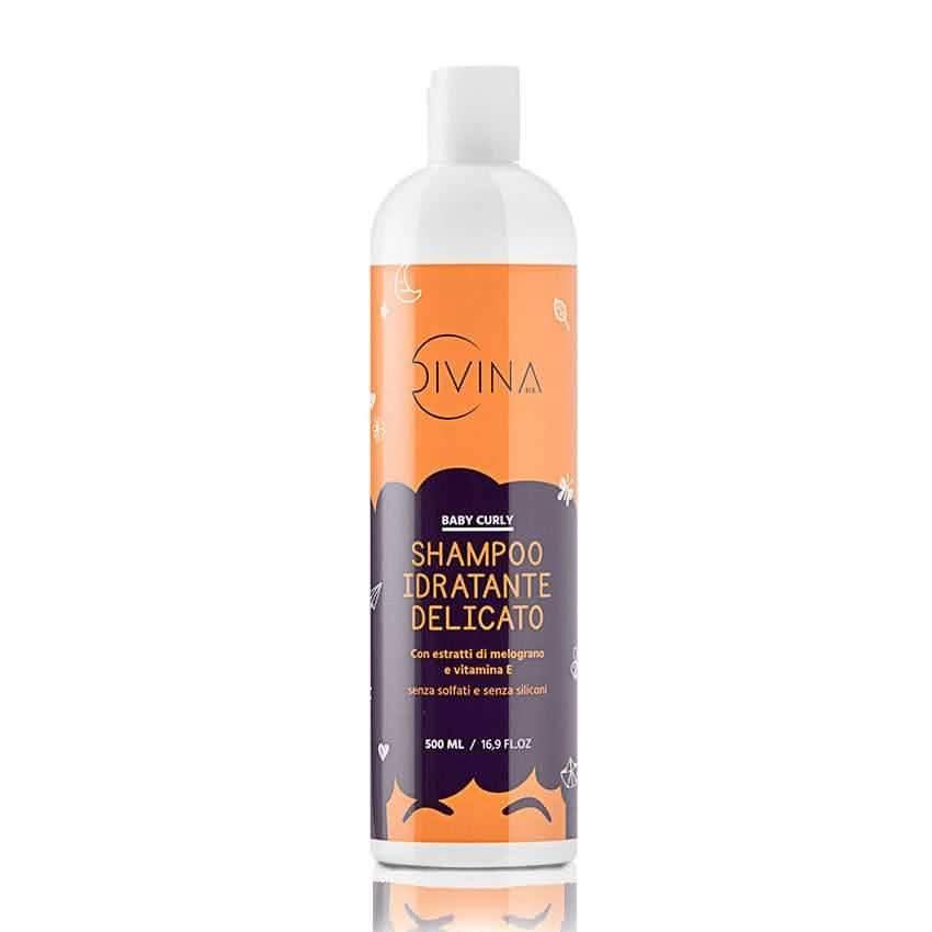Divina BLK Baby Curly Delicate Feuchtigkeitsspendendes Shampoo Kinder 500ml