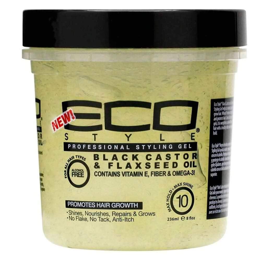 Eco Styler Gel Schwarzes Rizinus- & Leinsamenöl
