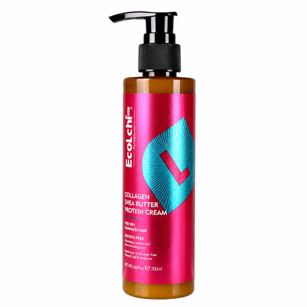 Ecolchi Moisture Collagen Sheabutter Lockencreme 200ml