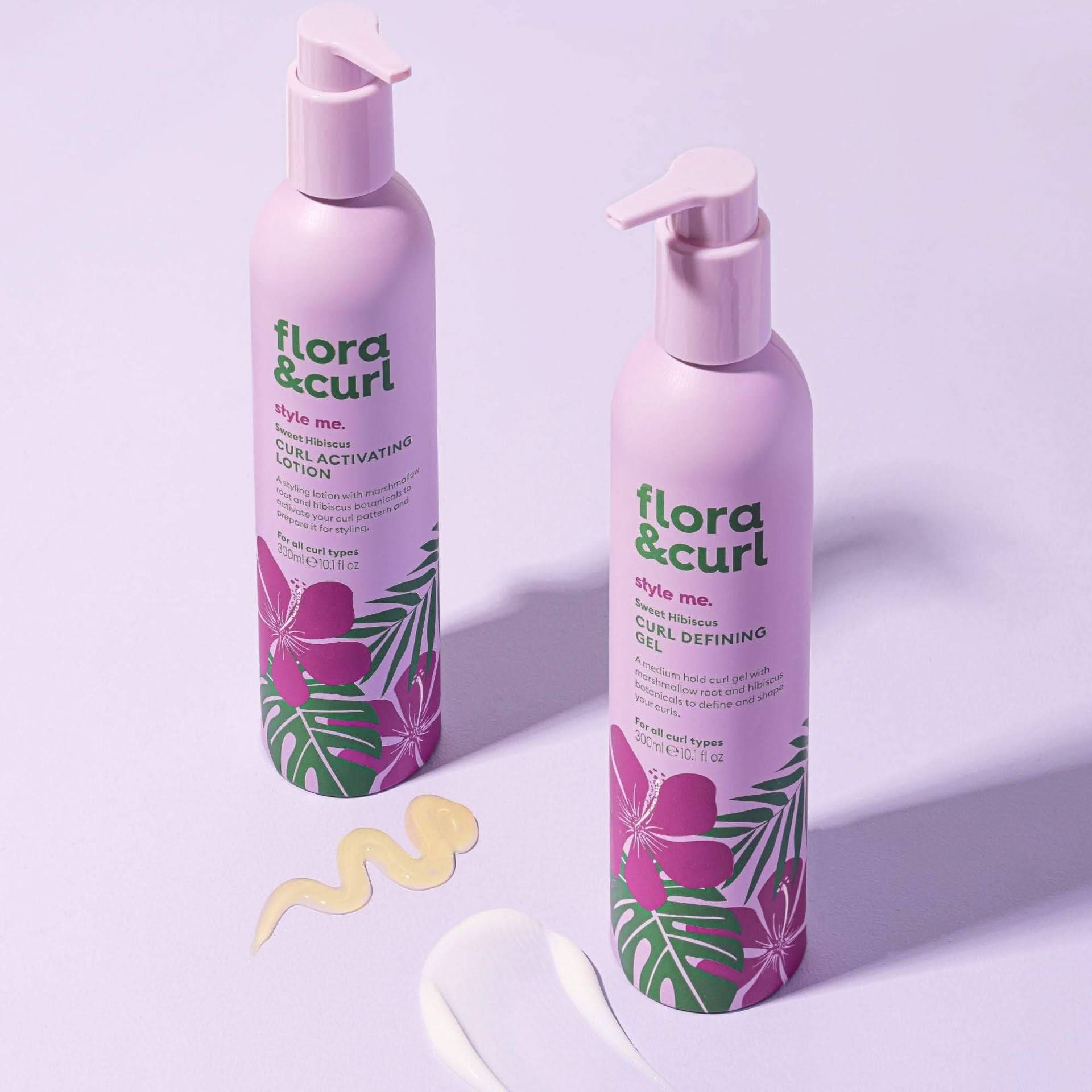 Flora & Curl Style Me Sweet Hibiscus Curl Volumizing Foam 300ml