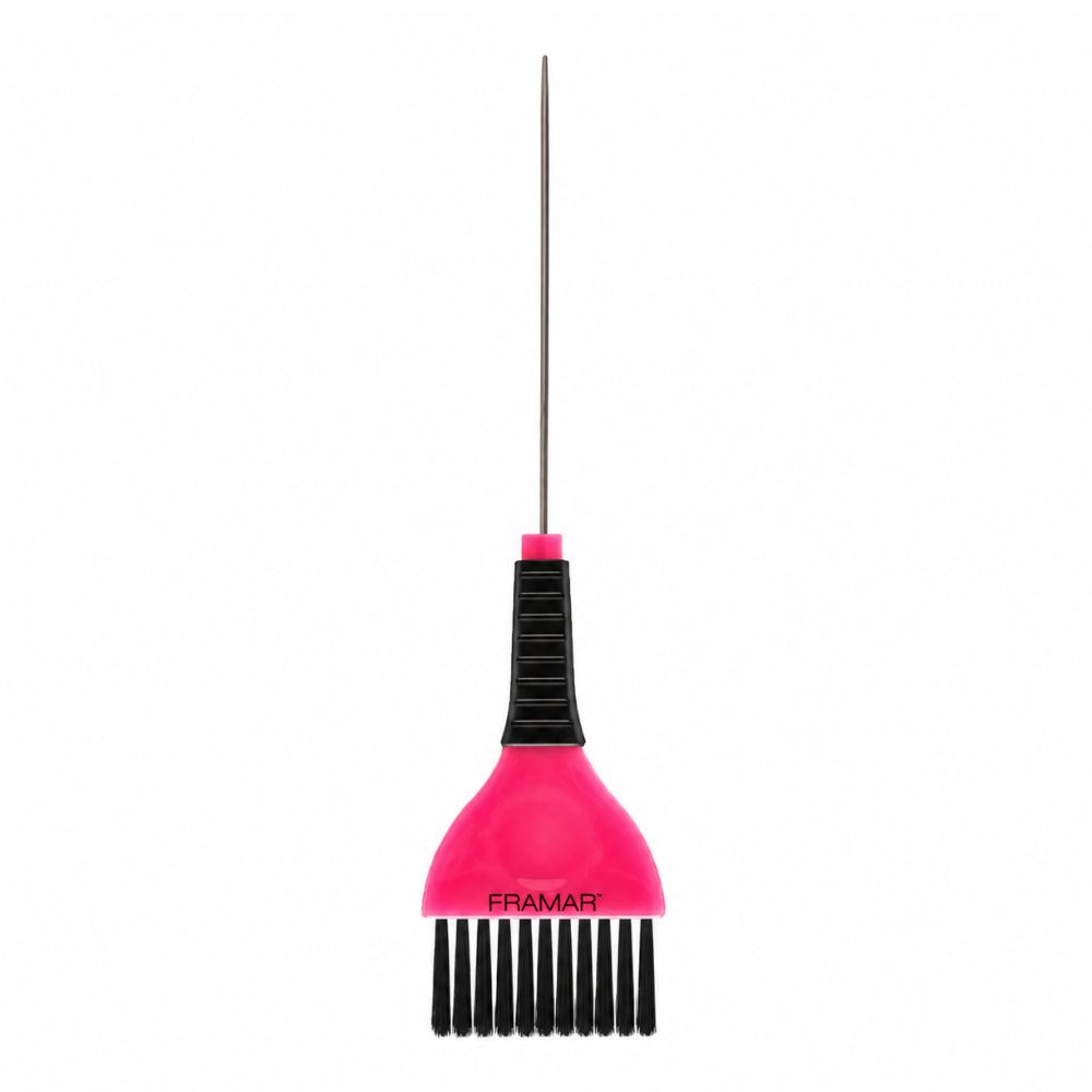 Framar Color Brush mit spitzem Stiel Rosa