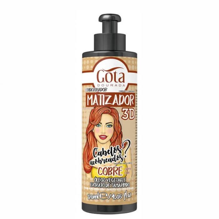 Gota Dourada 3D Toner 120ml-Toning Conditioner-Aladin Beauty