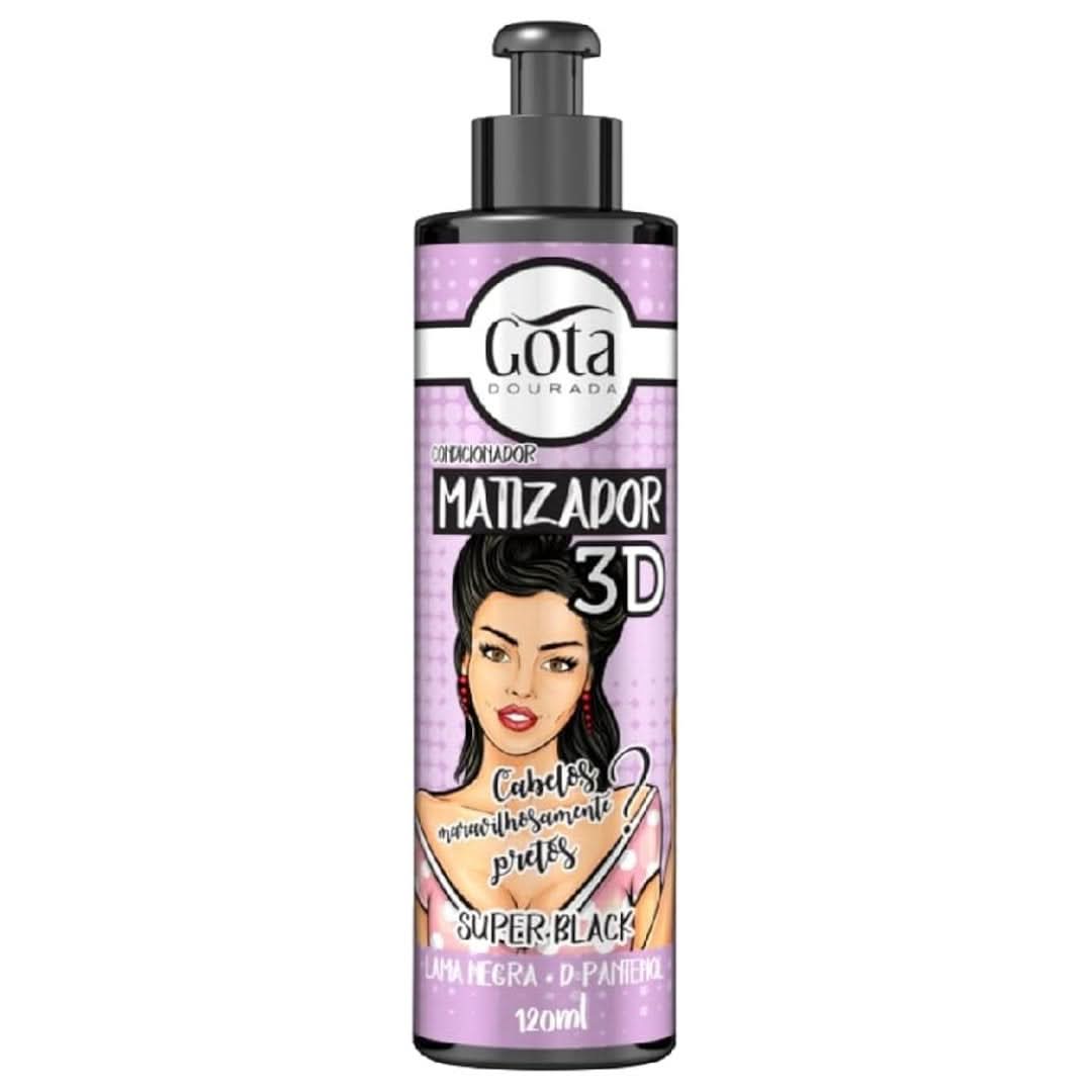Gota Dourada 3D Toner 120ml-Toning Conditioner-Aladin Beauty