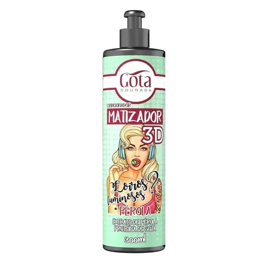 Gota Dourada 3D Toner 300ml-Toning Conditioner-Aladin Beauty