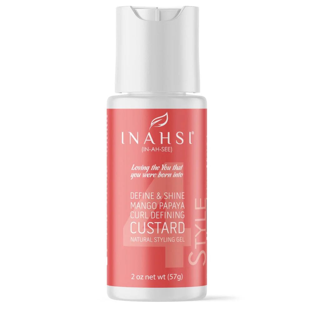 Inahsi Naturals Define & Shine Mango Papaya Curl Defining Custard