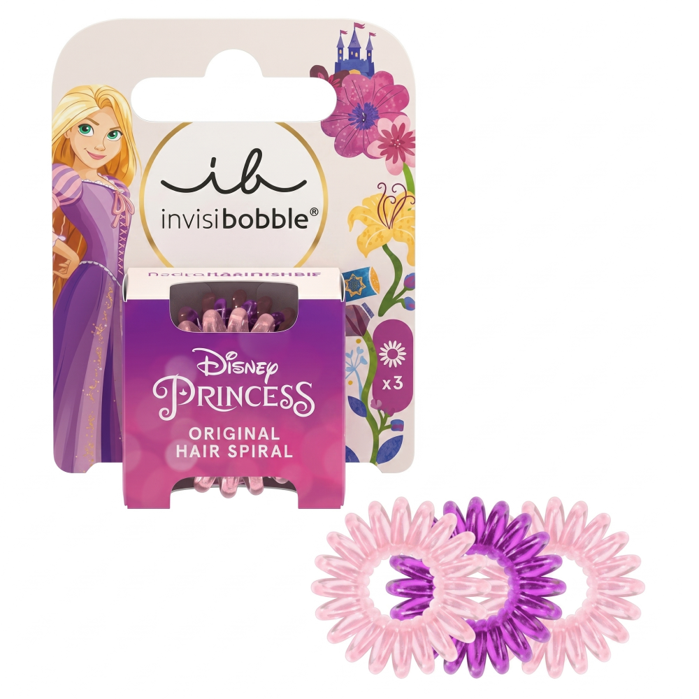 Invisibobble Kids Original Disney Rapunzel Strawberry 3 Stk.