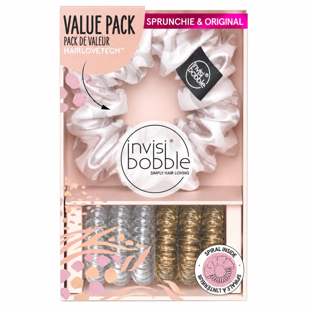 Invisibobble Mixed Urban Safari Duo Tamed Beauty Strawberry