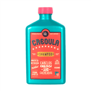Lola Cosmetics Creoula 250ml shampoo in a teal bottle with a pink cap and a red label.