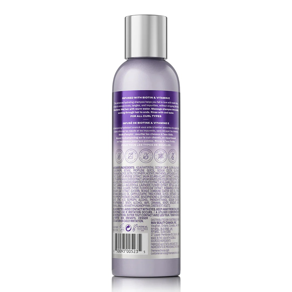 Mane Choice Alpha Easy On The Curls Entwirrendes Feuchtigkeitsshampoo 237ml