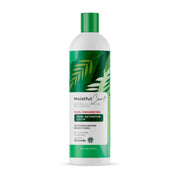 White Moistful Curl Enhancing Curl Activator Lotion bottle with green cap and tropical leaf label.