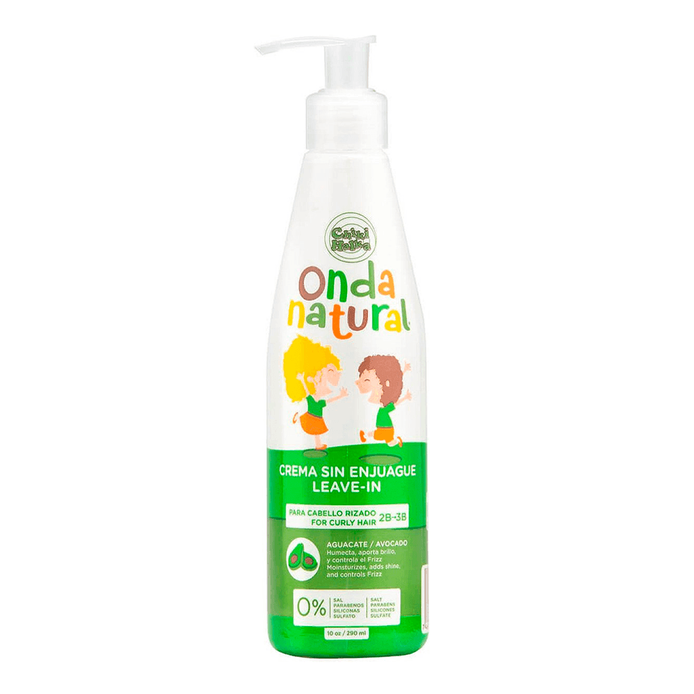 Crema Sin Enjuague Leave-In Avocado Onda Natural - Aladin Beauty