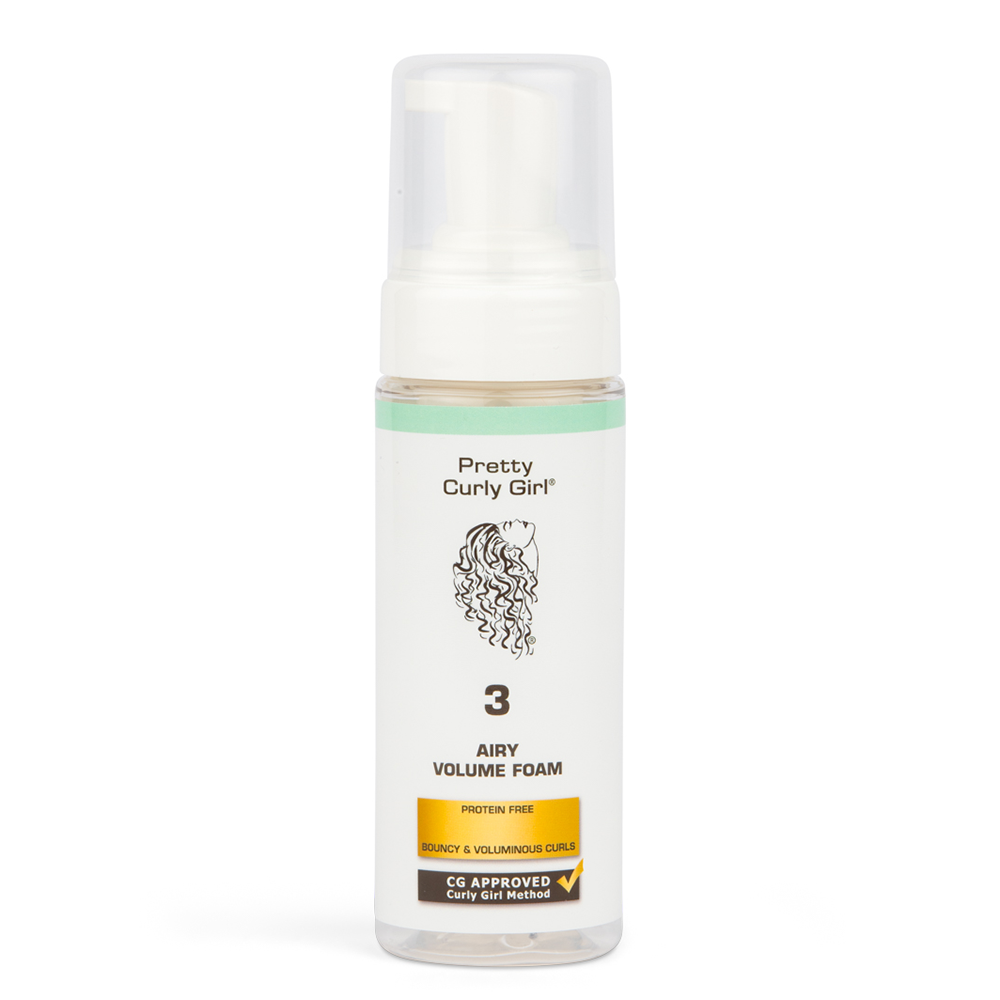 Pretty Curly Girl Luftiger Volumen-Schaum