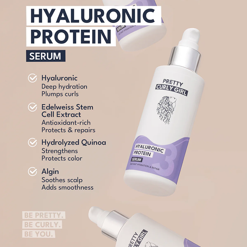 Pretty Curly Girl Hyaluronsäure Protein Serum