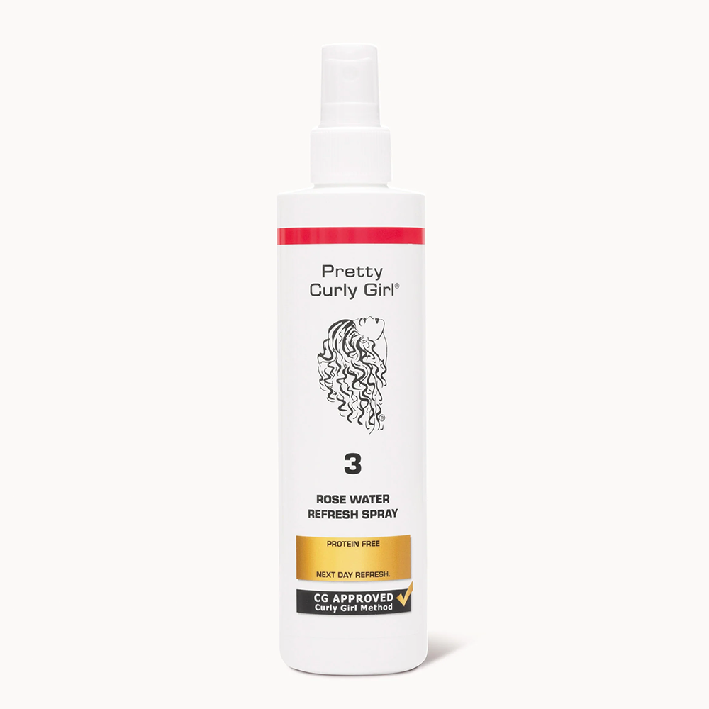 Pretty Curly Girl Rose Water Refresh Spray 250ml