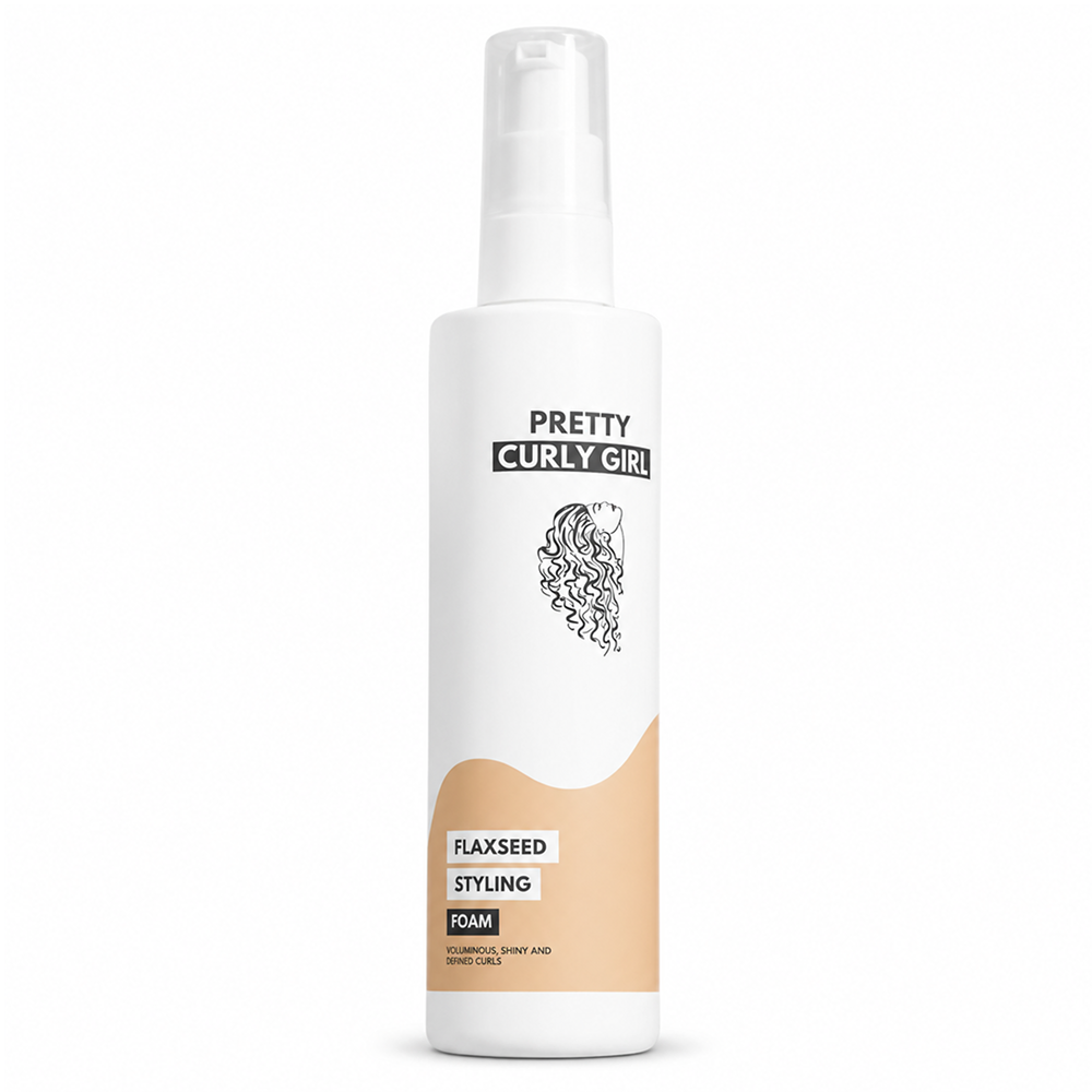 Pretty Curly Girl Leinsamen-Styling-Schaum