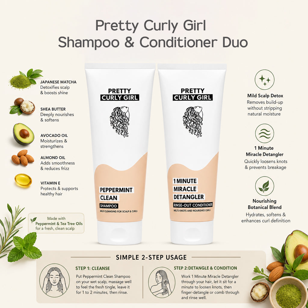 Pretty Curly Girl Shampoo & Spülung Duo