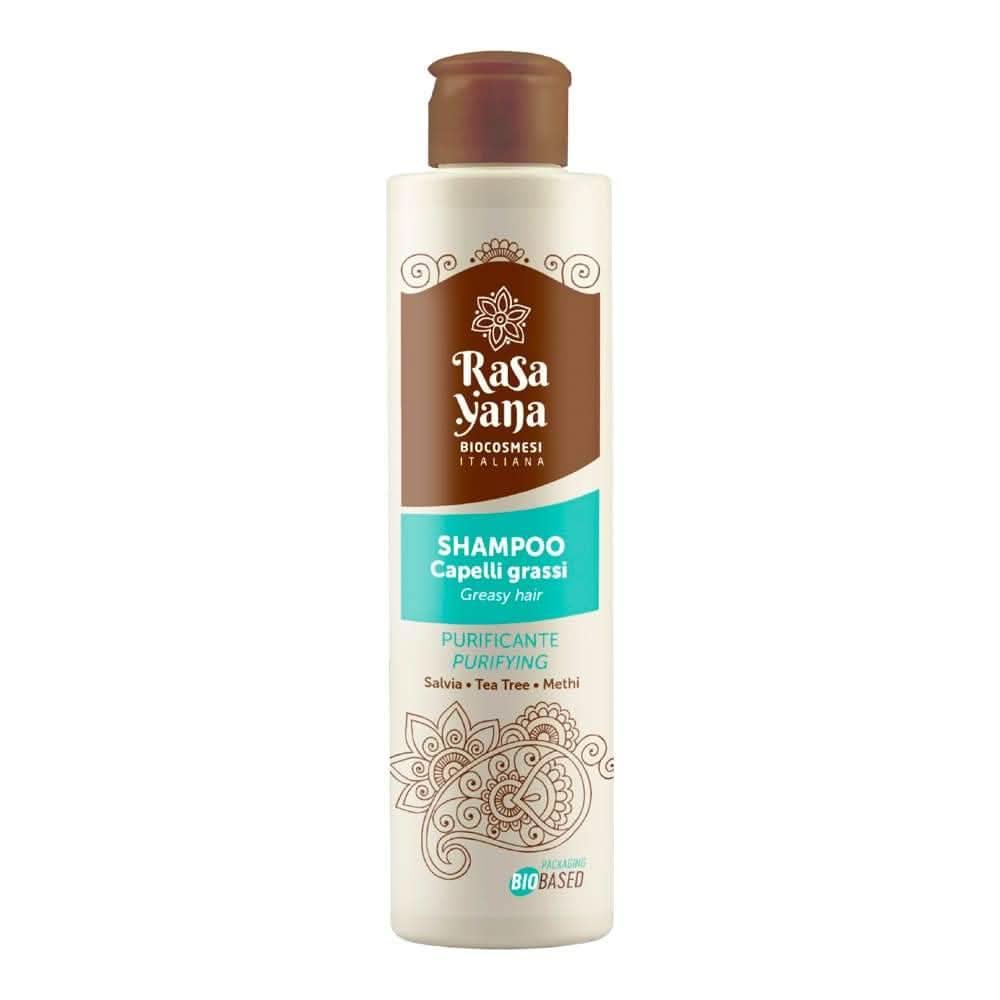 Rasayana Biocosmesi Shampoo Capelli Grassi 200ml - Aladin Beauty